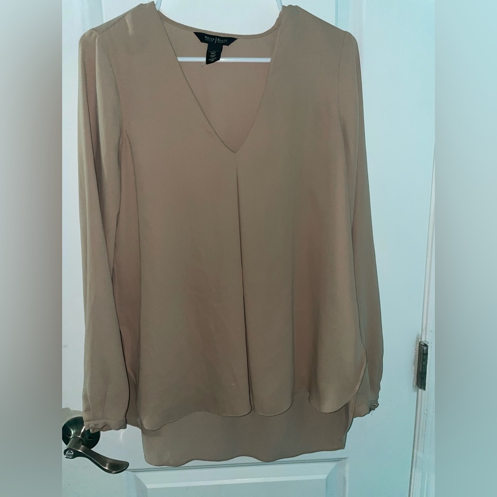 White House Black Market Blouse Size 6